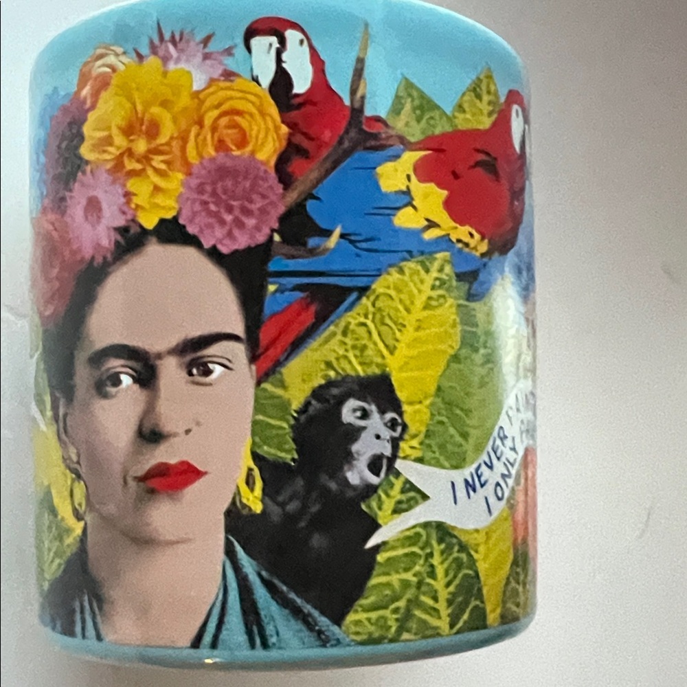 Frida Kahlo Art Dreams Blue Coffee Mug
